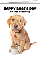 Happy Boss’s Day Top Dog Humor card