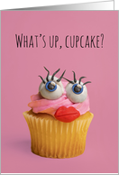 Happy Valentine’s Day Funny Cupcake Humor card