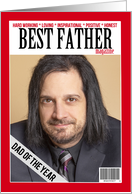 Happy Father’s Day Custom Magazine Cover card