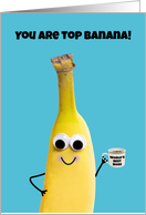 Happy Boss’s Day Top Banana Humor card