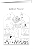 Miriam’s Exodus Song, Passover, Dance card