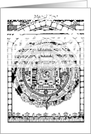 Jerusalem Wedding Mandala Coloring Book, Huppah, Jerusalem Window card