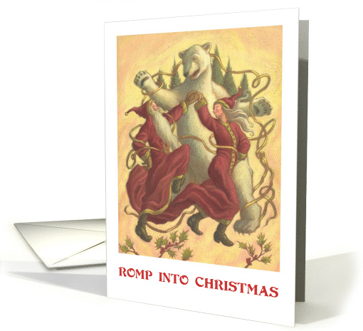 Holidays Christmas and Dancing Merrymakers card (1694690)