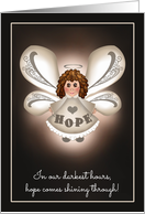 Angel of Hope Encouragement card