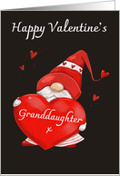 Granddaughter Valentine’s Gnome card