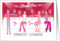 Get Well Breast Cancer Patient Chemotherapy Treatments card