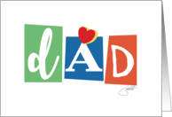 Dad I Love You Sentimental Father’s Day Card