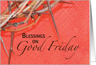 Good Friday Crown of Thorns card