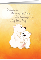 Grandma From Grandson Mother’s Day Bear Hugs For You card