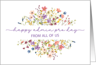 From Group Admin Pro Day Surrounded by Delicate Wildflowers card