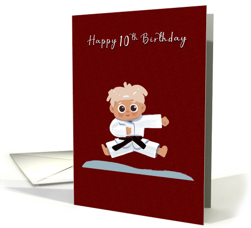 Birthday for Son Taekwondo Martial Arts card (1753048)