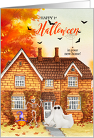 1st Halloween in Your New Home Autumn Decor card