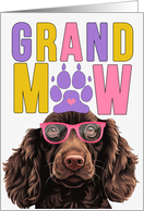 GrandMAW Boykin Spaniel Dog Grandparents Day from Granddog card