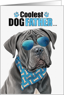 Father’s Day Cane Corso Dog Coolest Dogfather Ever card