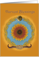 Harvest Blessings card