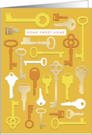 Home Sweet Home Charming Keys card