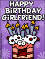 happy birthday, b-day, bday, girlfriend, birthday cake,