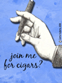 invitation, cigar, cigar club, tobacco, smoke, smoking,