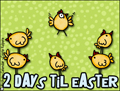 easter countdown, happy easter, peeps, chicks, spring,
