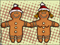 gingerbread couple,boy girl,christmas,xmas,boyfriend,girlfriend,friends,newlyweds,