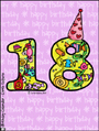 18, 18th birthday, happy birthday, turning 18, celebration, party, adult,