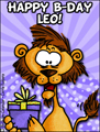 happy b-day, happy birthday, zodiac, leo, star sign, birth sign