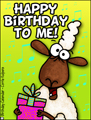 happy birthday to me, my birthday, sheep