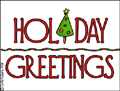 holiday greetings, holiday, holidays, seasons greetings, christmas, xmas, happy holidays, winter, solstice, tree, ornament