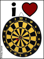 i love, sports, darts