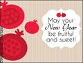 rosh hashanah, jewish new year, pomegranates, l'shana tovah,