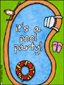 pool party, pool, bathing suit, bikini, BBQ, barbeque, kegger