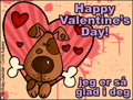 valentins dag, knus, du er min valentine, hjert, jeg elsker dig, gldelig valentins dag,hund,