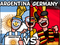 2010 worldcup, FIFA, soccer, football, argentina vs germany, quarter finals, last 16