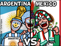 2010 worldcup, FIFA, soccer, football, argentina vs mexico, last 16