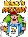 dad,father,father's day,grill master,BBQ,barbeque,chillin' and grillin',party,summer,