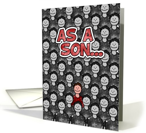 One in a Million Son - Happy Birthday! card (627615)