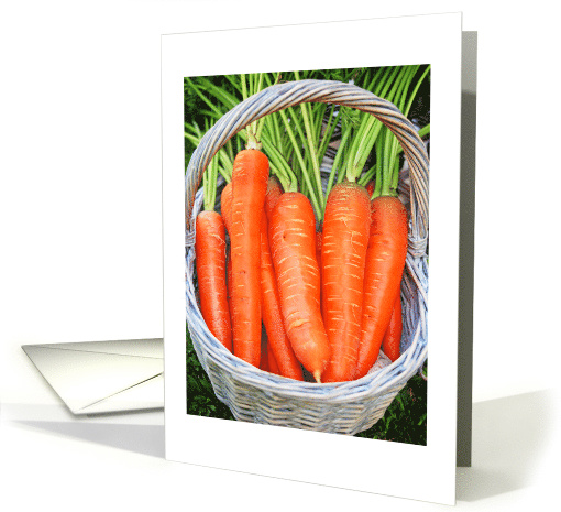 Carrot a Lot Healthy Weight Loss Diet Encouragement card (1219764)