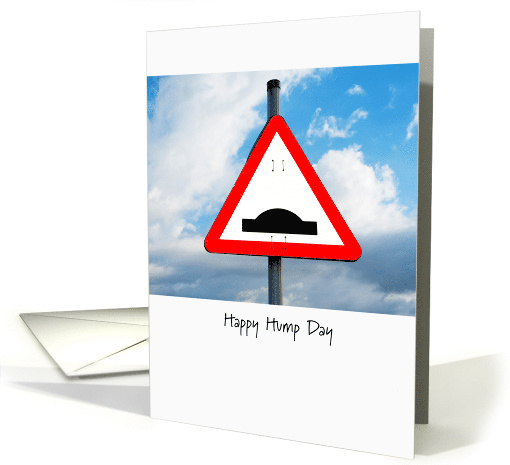 Hump Day Road Sign card (1248244)