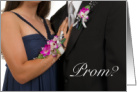 Prom Yah or Nah Formal Dress Invitation card