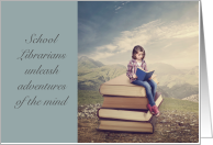 School Librarian Adventures of the Mind Fantasy Books card