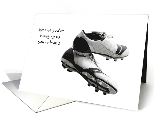 Soccer Retirement from Team Cleats card (1287946)