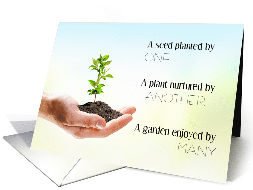Small Beginnings Seed to Plant to Garden National Social... (1359324)