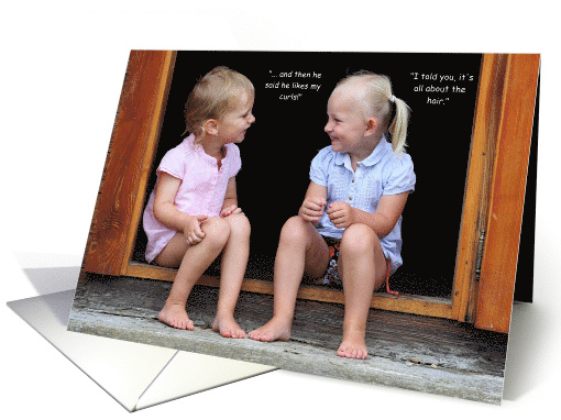 Friend All About the Hair Today's All About You Birthday... (1371052)