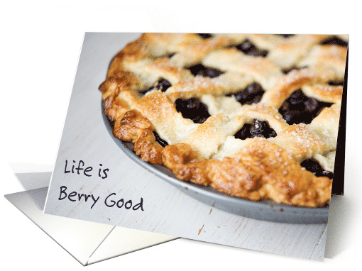 National Blueberry Pie Day April 28th Life is Berry Good... (1430866)