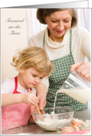 Baking Treasured Times with Gorgeous Grandma card