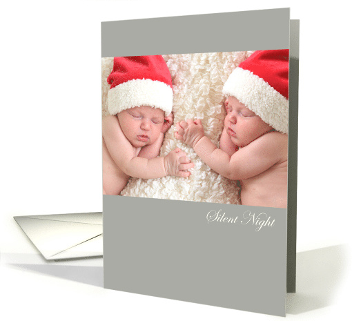 1st Christmas to Parents with Twin Baby Boys in Santa... (1460994)