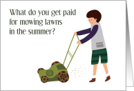 Summer Job Lawn...