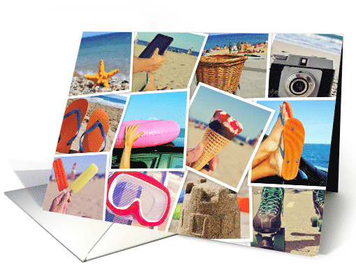 Picture Perfect Pics Summer Collage of Photos card (1570700)