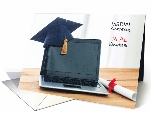 Congratulations Virtual Ceremony Real Graduate Ceremony... (1615276)