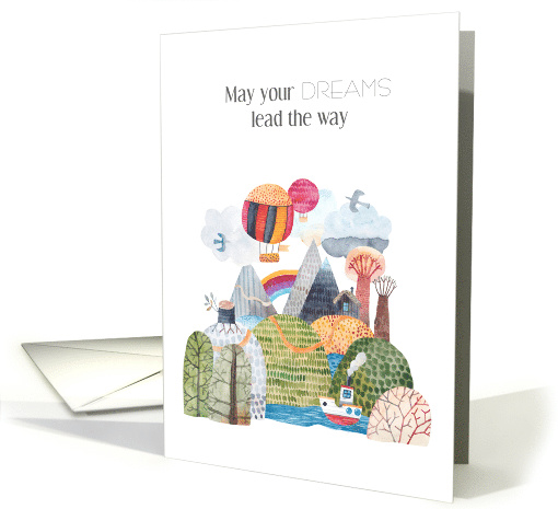 Birthday Wishes Dreams for Traveler card (1694978)